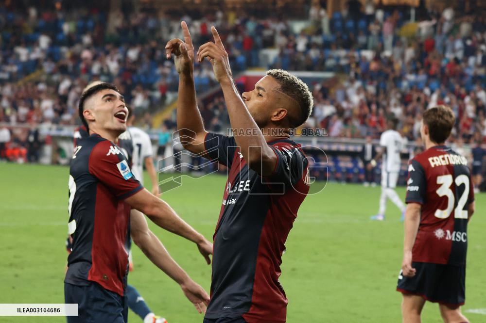 Italian soccer Serie A match - Genoa CFC vs Inter - FC Internazionale