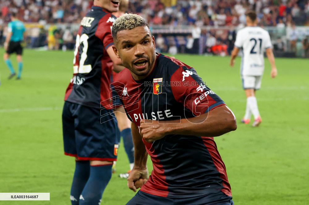 Italian soccer Serie A match - Genoa CFC vs Inter - FC Internazionale