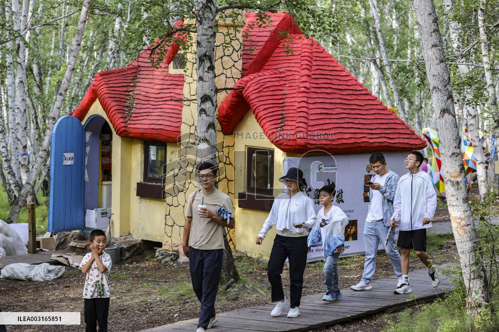 Erguna Birch Forest Scenic Spot in Hulunbuir