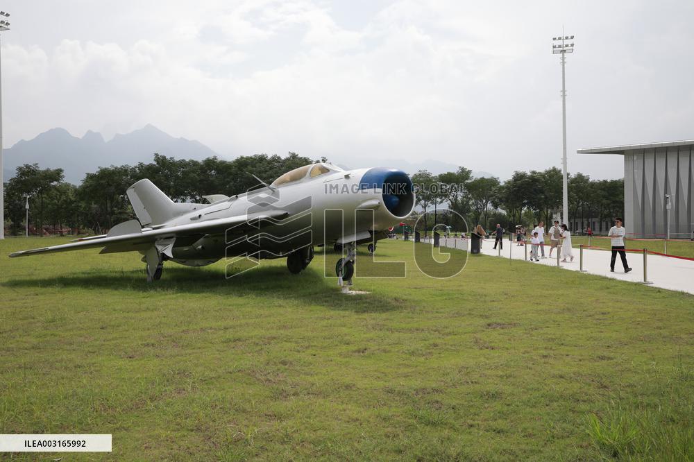 Northwestern Polytechnical University Outdoor Aircraft Show in Xi'an