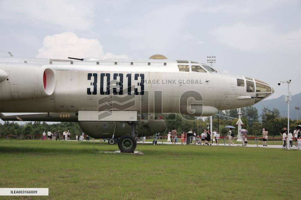 Northwestern Polytechnical University Outdoor Aircraft Show in Xi'an