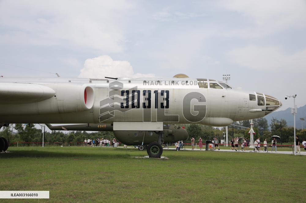 Northwestern Polytechnical University Outdoor Aircraft Show in Xi'an
