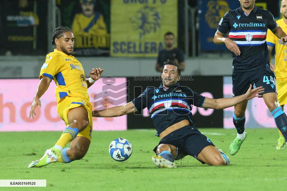 Italian soccer Serie B match - Frosinone Calcio vs UC Sampdoria