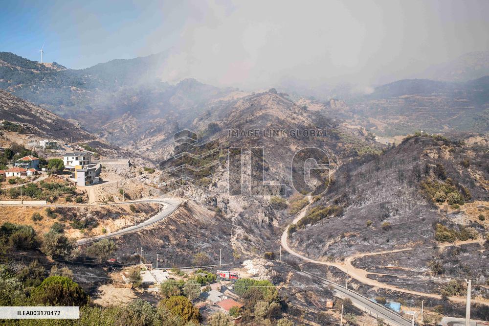 Wildfires Rage In Izmir Province - Turkey