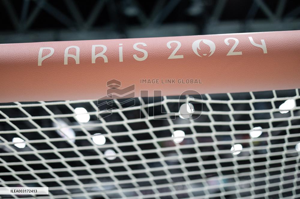 Visit of the Arena Paris Sud ahead of the Paralympic Games - Paris
