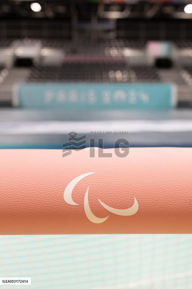 Visit of the Arena Paris Sud ahead of the Paralympic Games - Paris