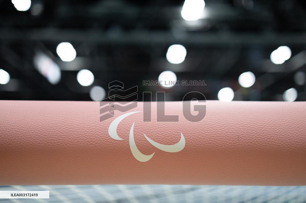 Visit of the Arena Paris Sud ahead of the Paralympic Games - Paris