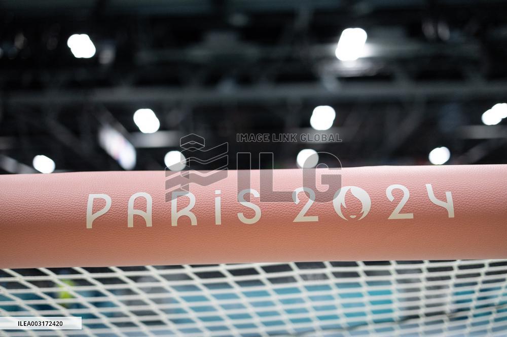 Visit of the Arena Paris Sud ahead of the Paralympic Games - Paris