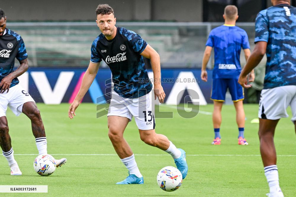 Italian soccer Serie A match - Hellas Verona FC vs SSC Napoli