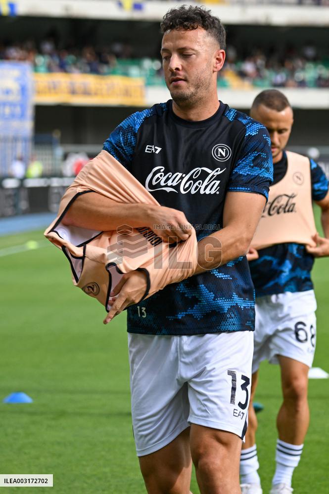 Italian soccer Serie A match - Hellas Verona FC vs SSC Napoli