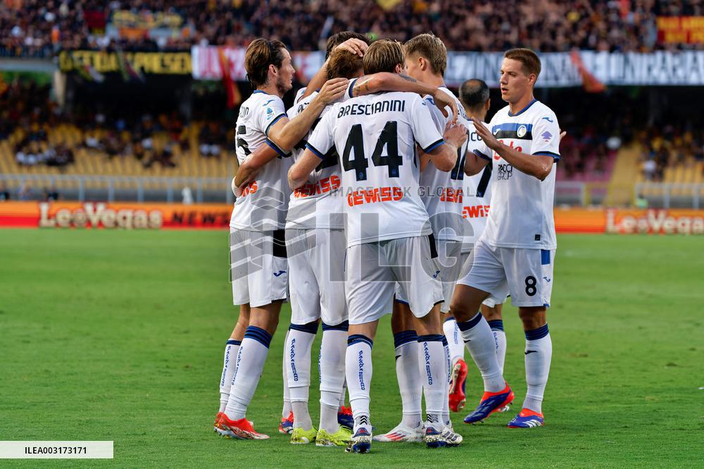Italian soccer Serie A match - US Lecce vs Atalanta BC