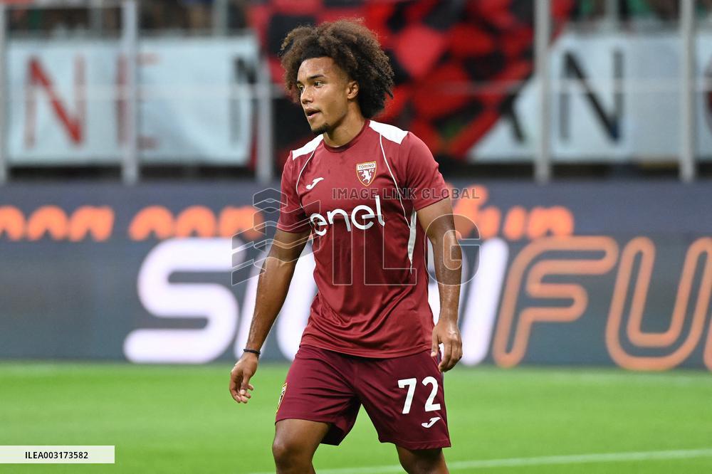 Italian soccer Serie A match - AC Milan vs Torino FC