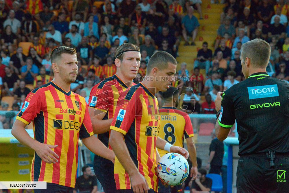 Italian soccer Serie A match - US Lecce vs Atalanta BC