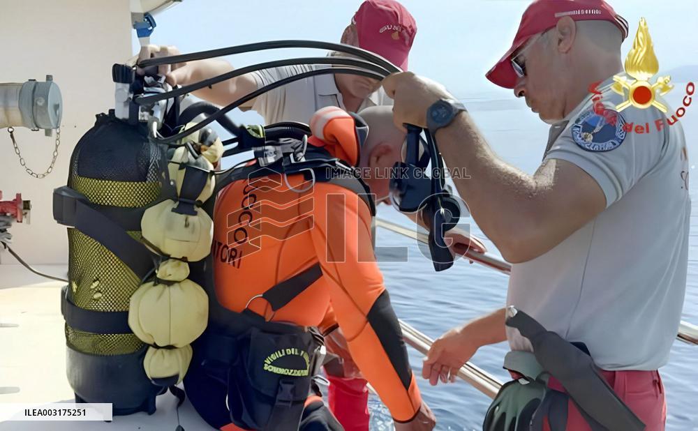 Search For Missing In Superyacht Sinking Off Sicily
