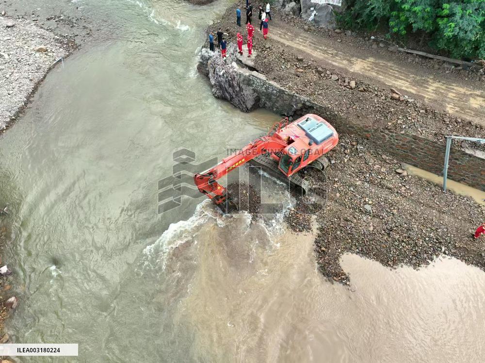 Rainstorm Hit Huludao