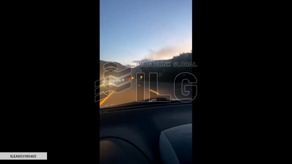 US: Goltra Fire Grows Quickly Overnight In Clear Creek Canyon, Colorado