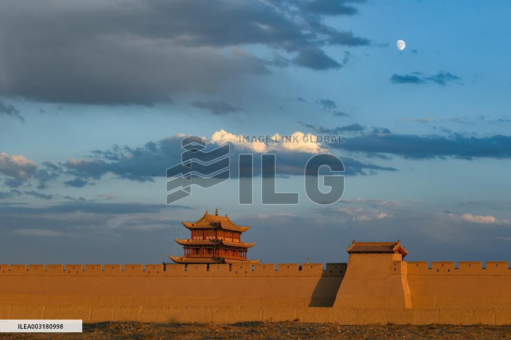 Jiayu Pass Of The Great Wall - China