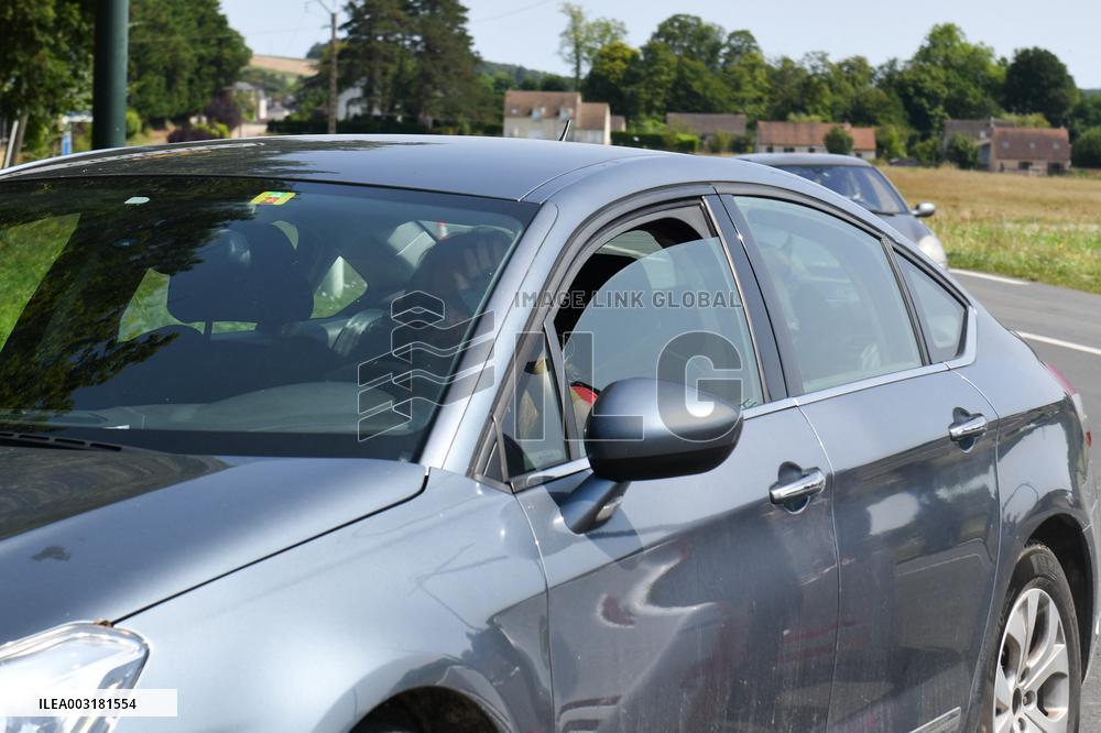 Rosalie van Breemen At Delon's Estate - Douchy