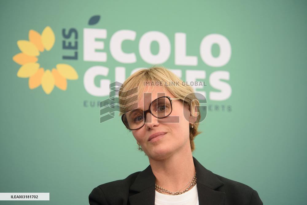 Judith Godreche At The EELV Summer Days - Tours