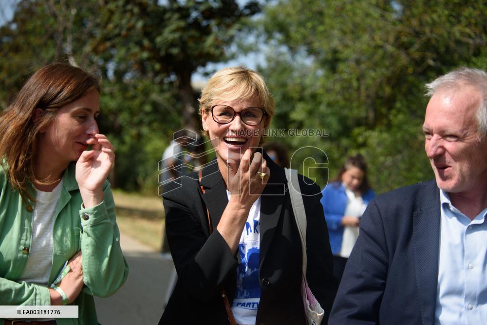 Judith Godreche At The EELV Summer Days - Tours