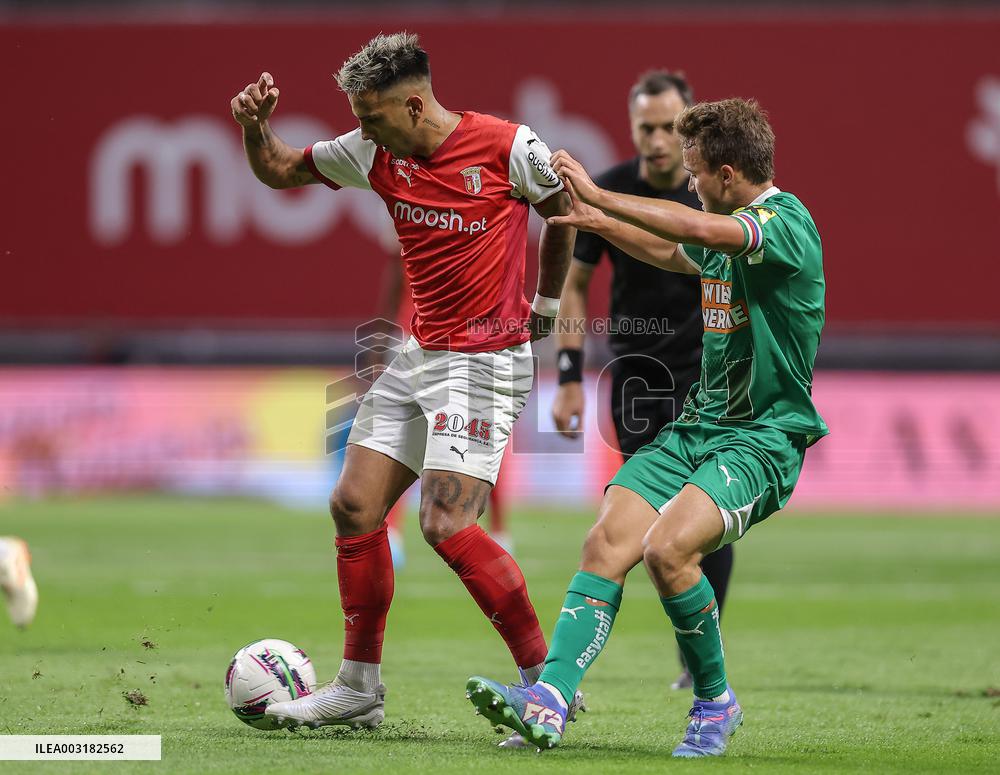 Europa League: SC Braga vs Rapid Vienna