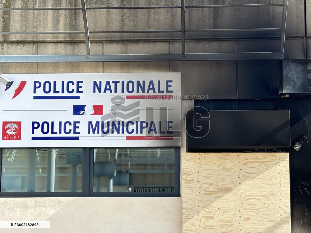 Police Station Closed After Blaze - Nimes