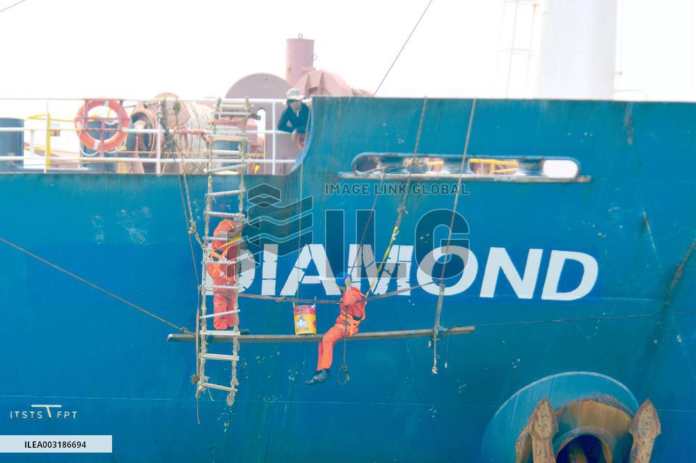 Port Production in Qingdao