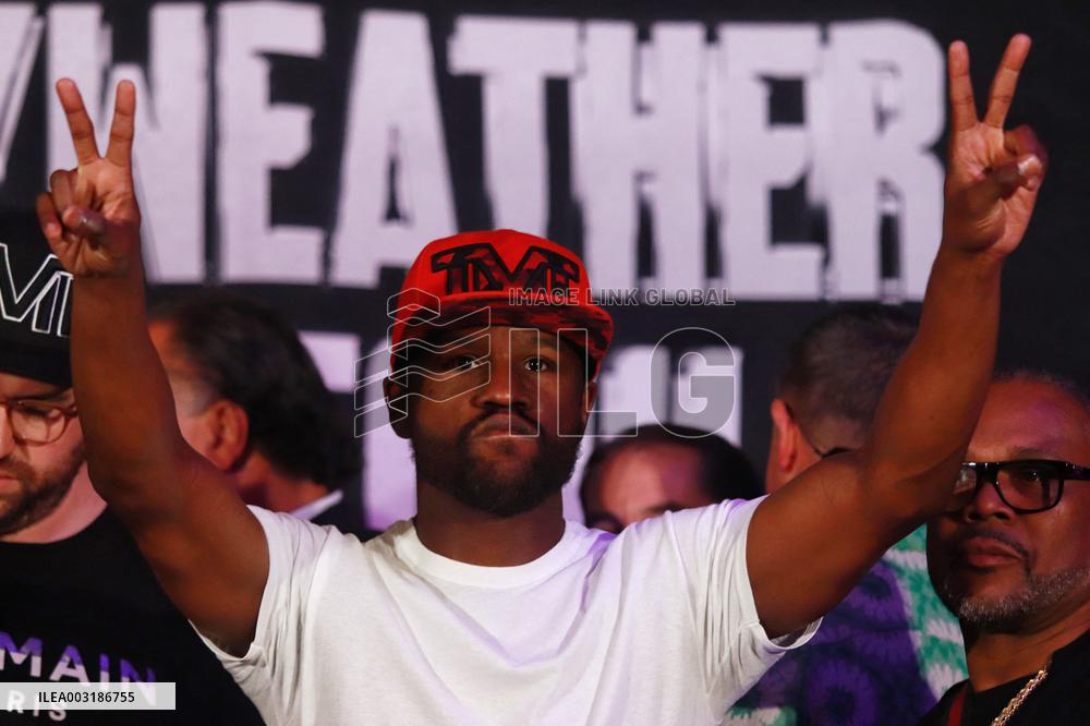 Mayweather v Gotti III Weigh-in - Mexico City