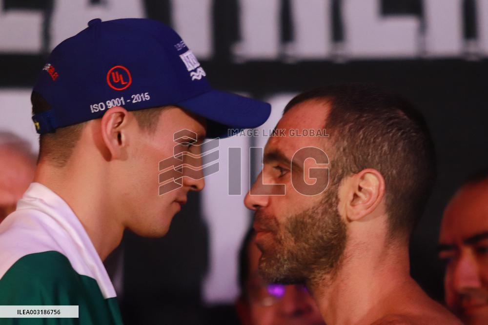 Mayweather v Gotti III Weigh-in - Mexico City