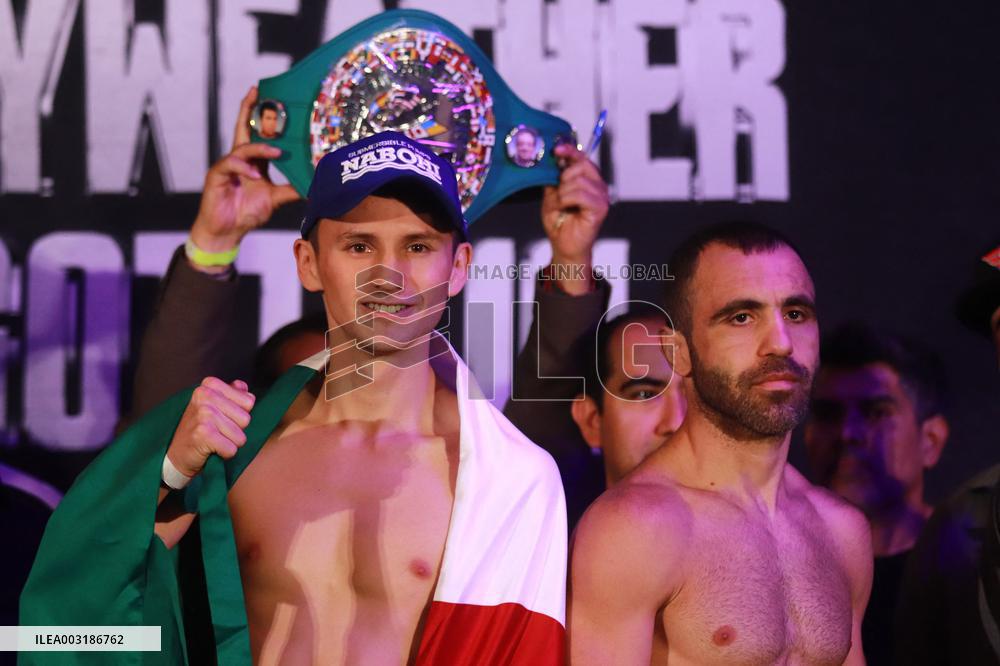 Mayweather v Gotti III Weigh-in - Mexico City