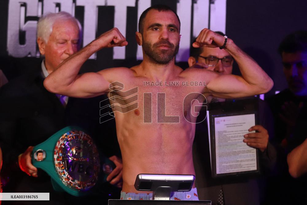 Mayweather v Gotti III Weigh-in - Mexico City