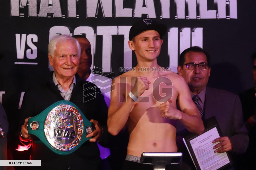 Mayweather v Gotti III Weigh-in - Mexico City