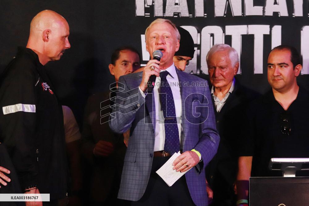 Mayweather v Gotti III Weigh-in - Mexico City
