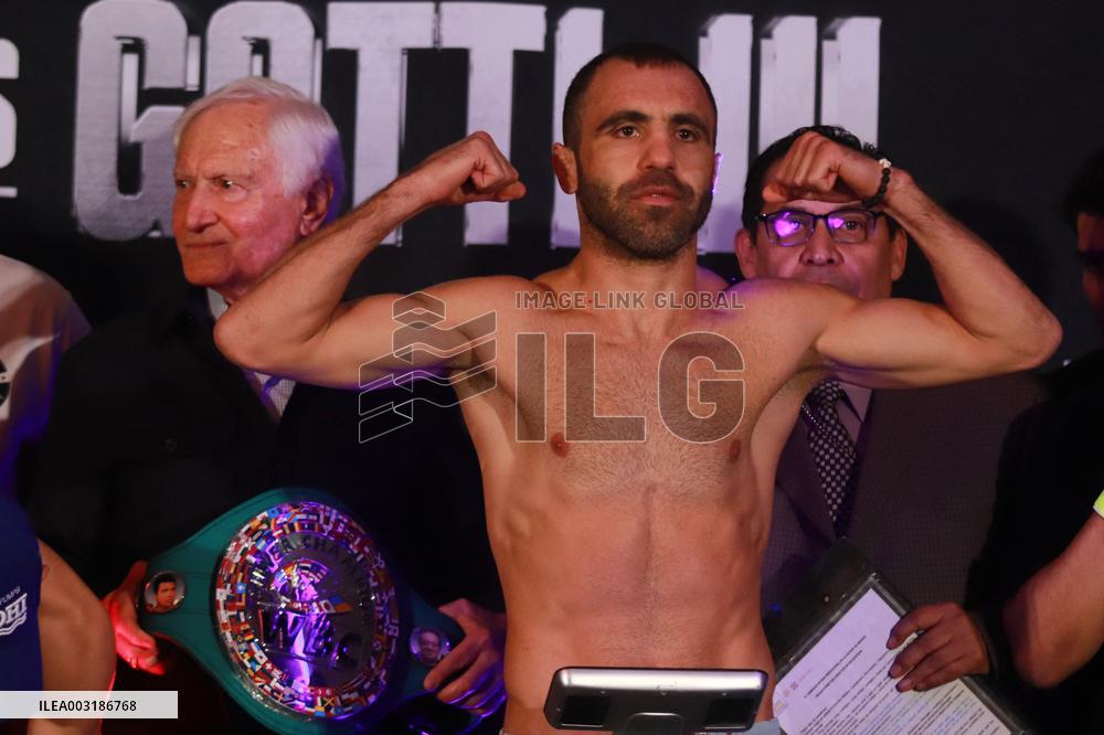Mayweather v Gotti III Weigh-in - Mexico City