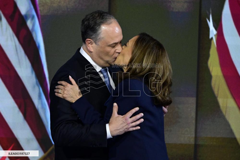 Kamala Harris Accepts Democratic Nomination - Chicago