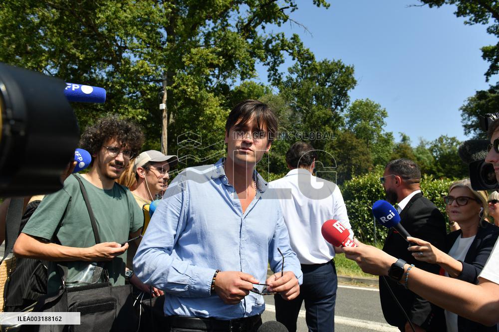 Anthony Delon Greets His Father's Fans At Delon's Estate - Douchy