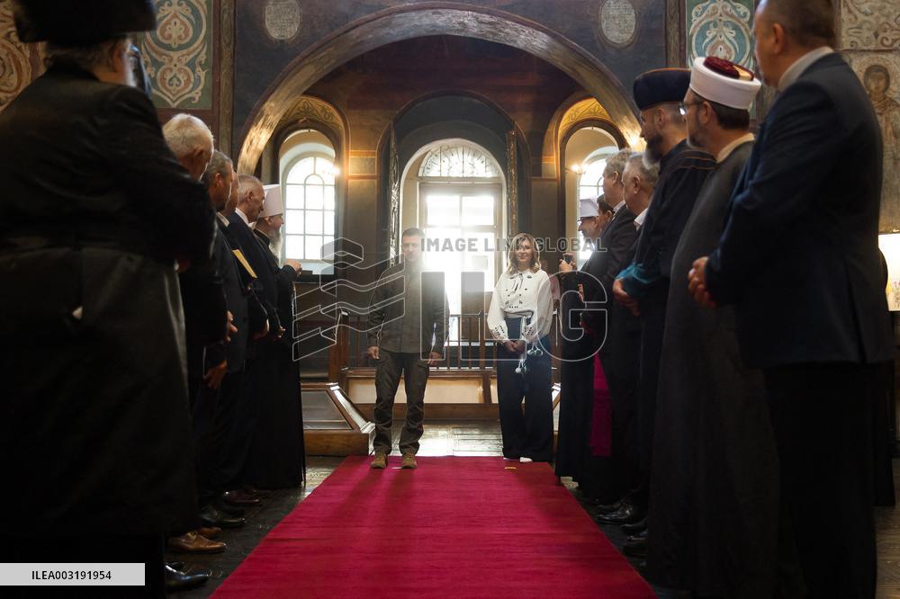 Zelensky Marks 33rd Independence Day - Kyiv