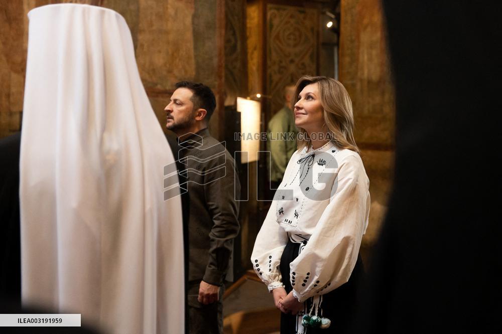 Zelensky Marks 33rd Independence Day - Kyiv