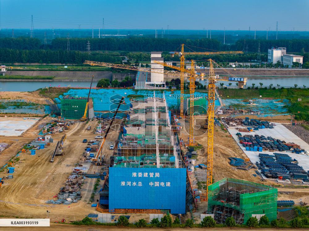 Huaihe River Waterway Project Construction