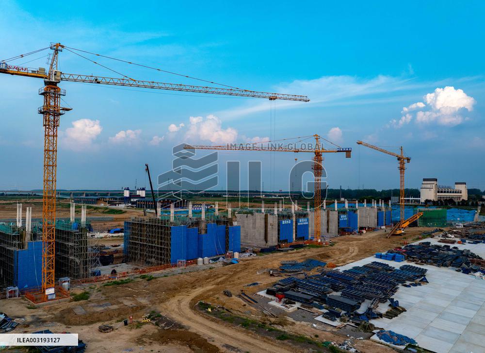 Huaihe River Waterway Project Construction