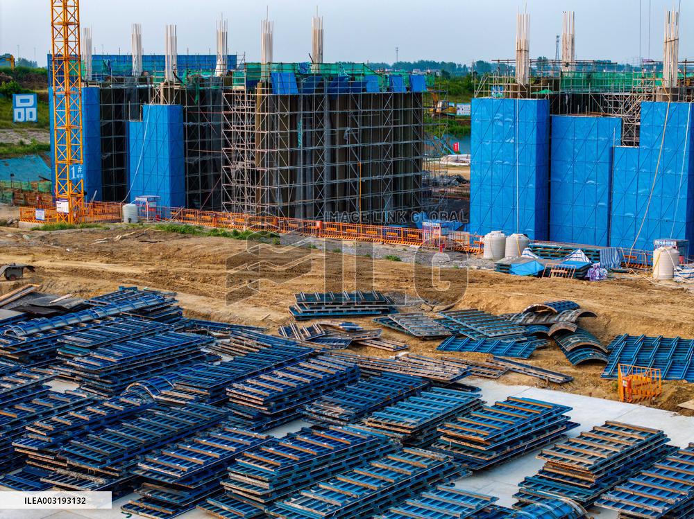 Huaihe River Waterway Project Construction
