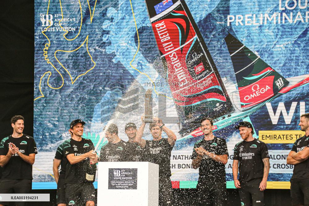 - Vela - America's Cup - Barcelona Preliminary Regatta - Match Races and Final Match