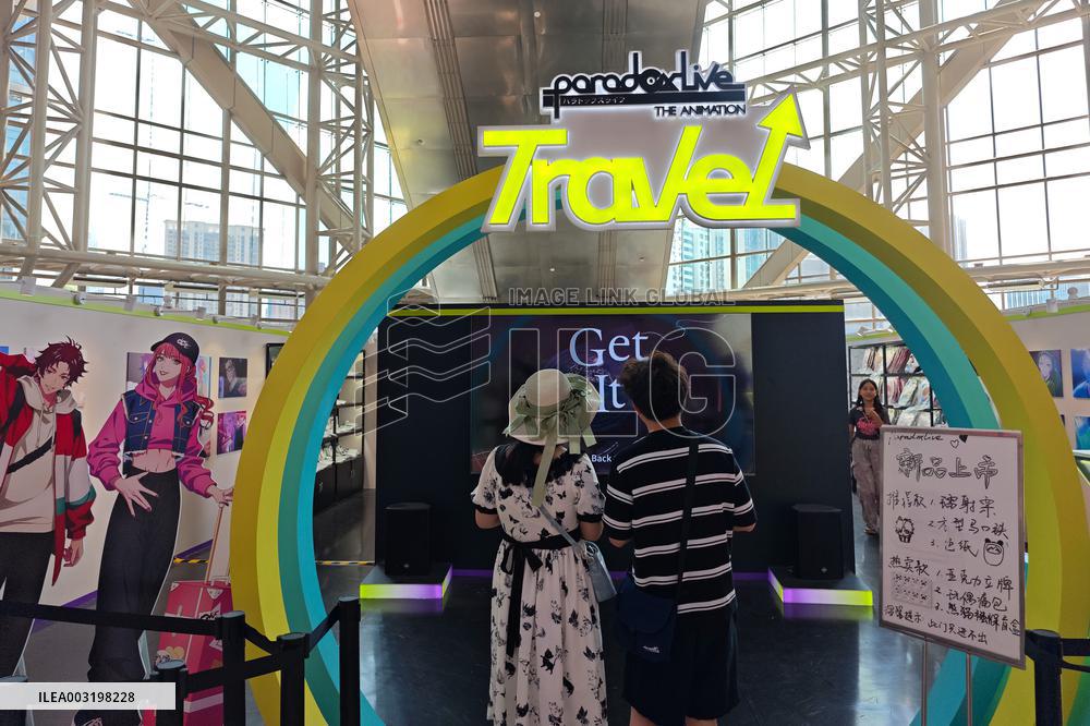 Paradox Live THE ANIMATION's First Pop-up Shop in Shanghai