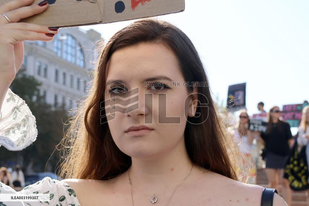 Dont Be Silent! Captivity Kills! rally in Kyiv