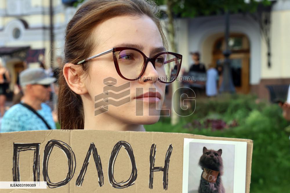 Dont Be Silent! Captivity Kills! rally in Kyiv