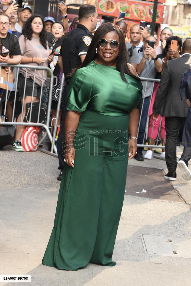 Uzo Aduba At GMA - NYC