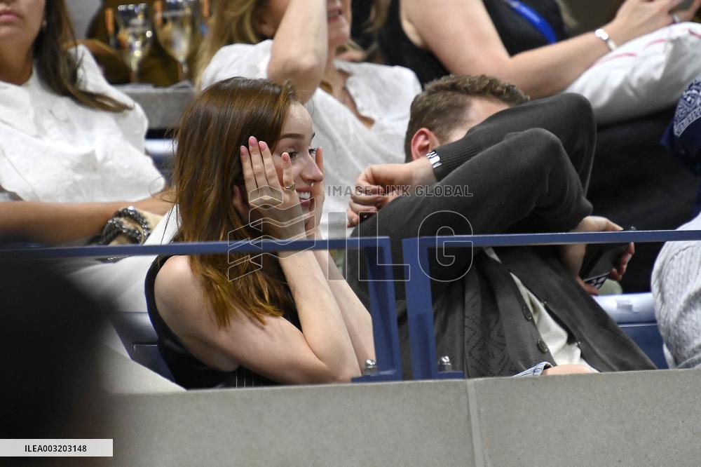 US Open - Phoebe Dynevor At Moet & Chandon Clubhouse