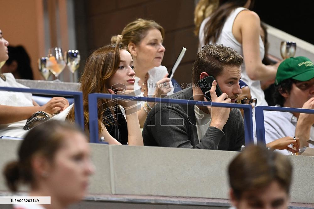 US Open - Phoebe Dynevor At Moet & Chandon Clubhouse