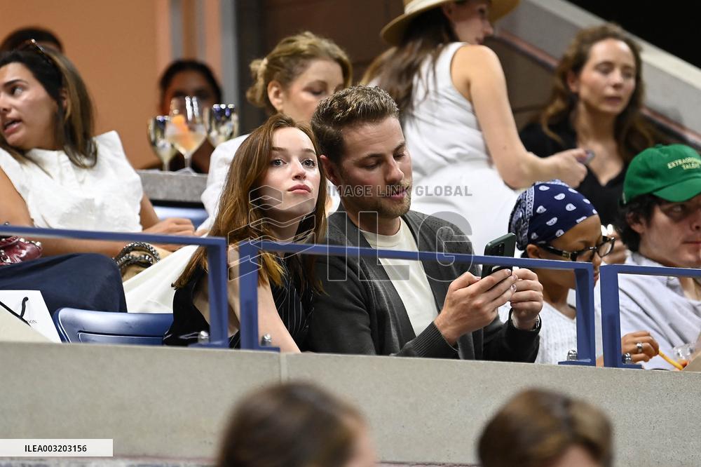 US Open - Phoebe Dynevor At Moet & Chandon Clubhouse