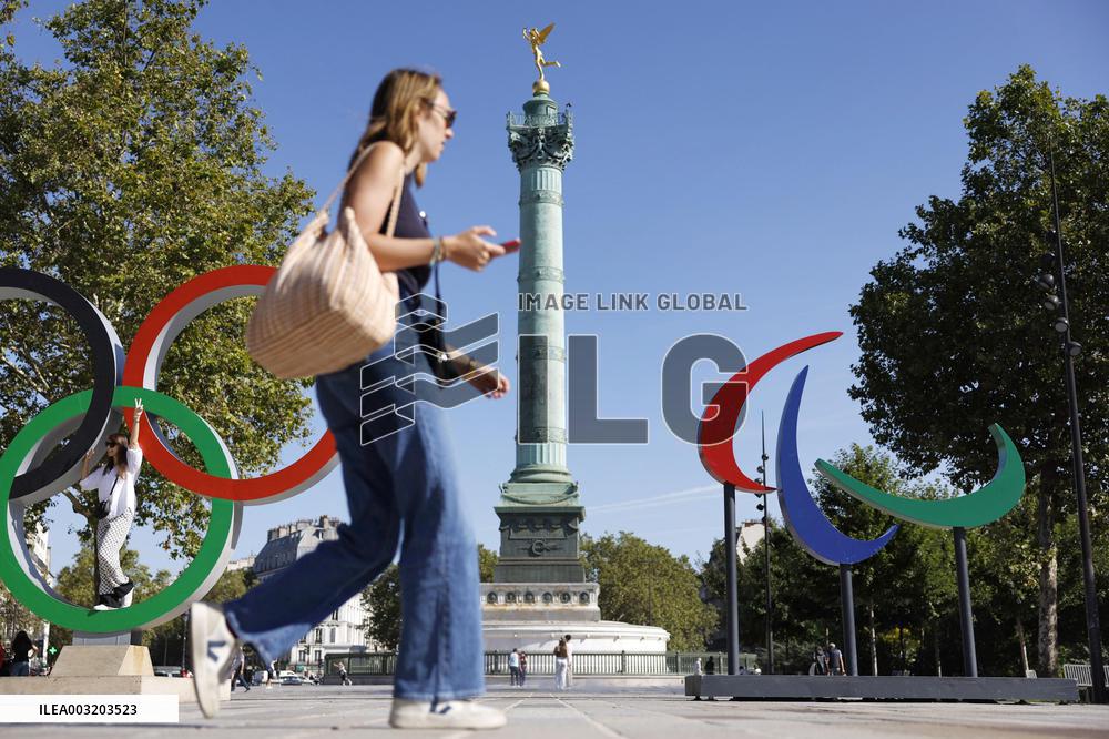 Scene from Paris Paralympics